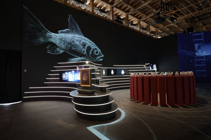 Interior view , The Italy Pavilion at Expo 2025 Osaka, photo by Yuki Seli