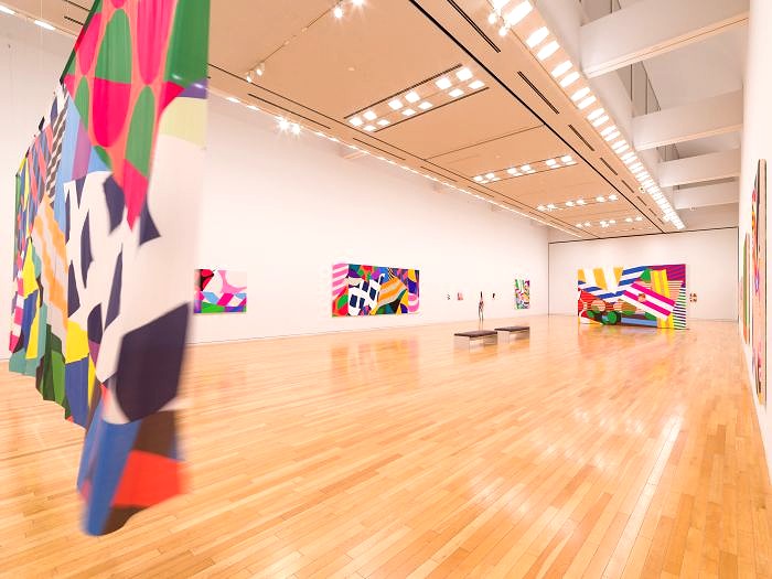 今井俊介「スカートと⾵景」東京オペラシティアートギャラリー 展覧会風景 photo by Kei Okano