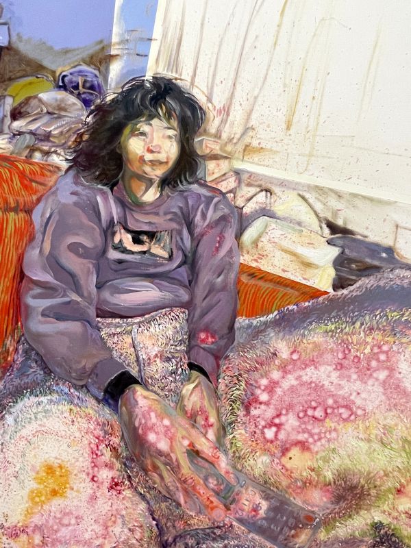 松井えり菜《マダムオーバーラン》2024（部分）photo by APT