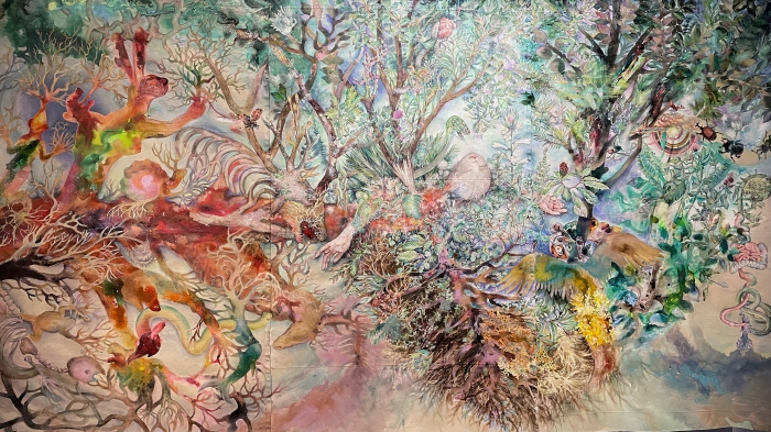 大小島真木《胞衣》2019-2022（部分）©︎Maki Ohkojima　photo by APT