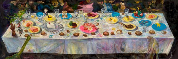 松井えり菜《イミテーションサパー》2023