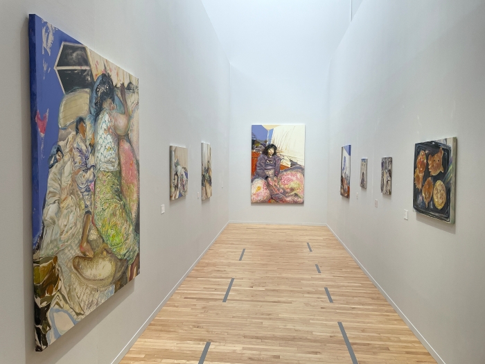 松井えり菜 展覧会風景 photo by APT